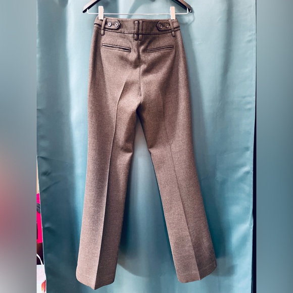 Size 0 Gorgeous Charcoal Gray Trousers - Picture 3 of 11